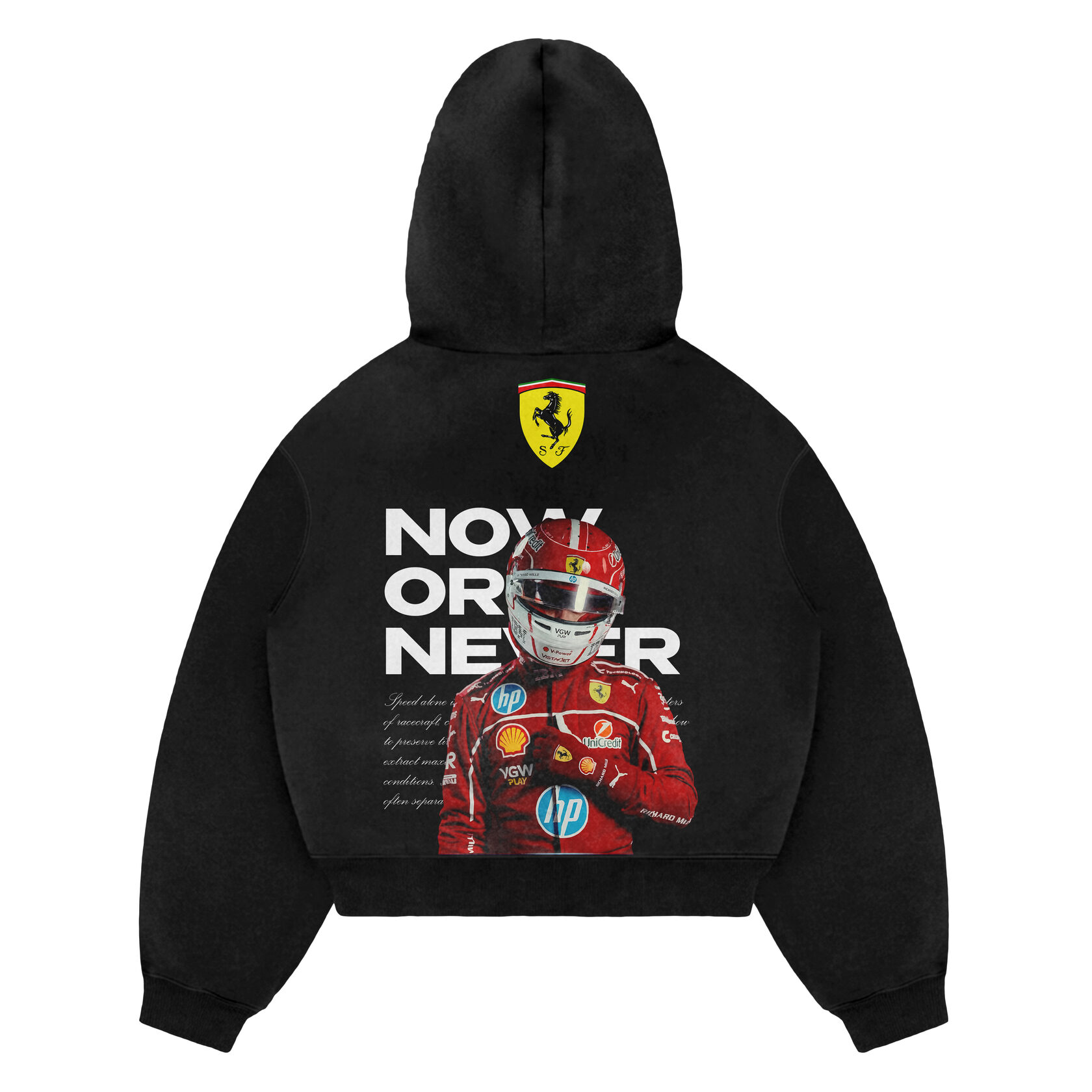CHARLES LECLERC ZIP-HOODIE